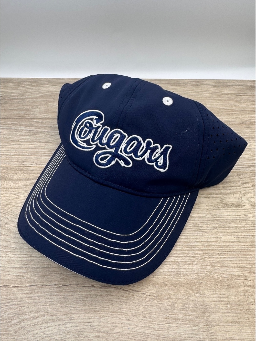 Cougars Versiti Navy Baseball Cap Adjustable Melonwear NWOT